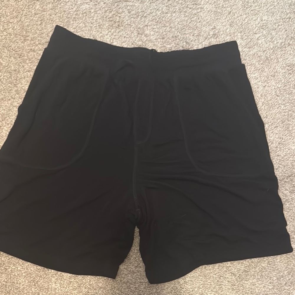 Little Sleepies Men's Black Shorts